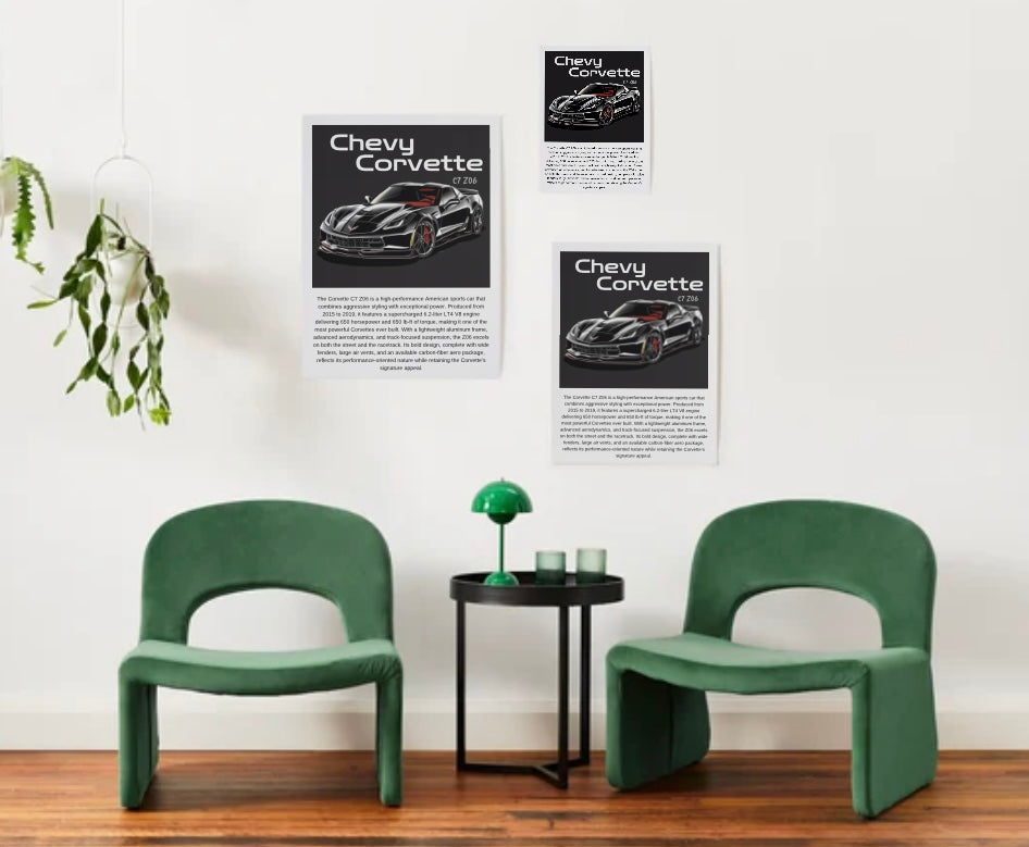 C7 Corvette Z06 Poster