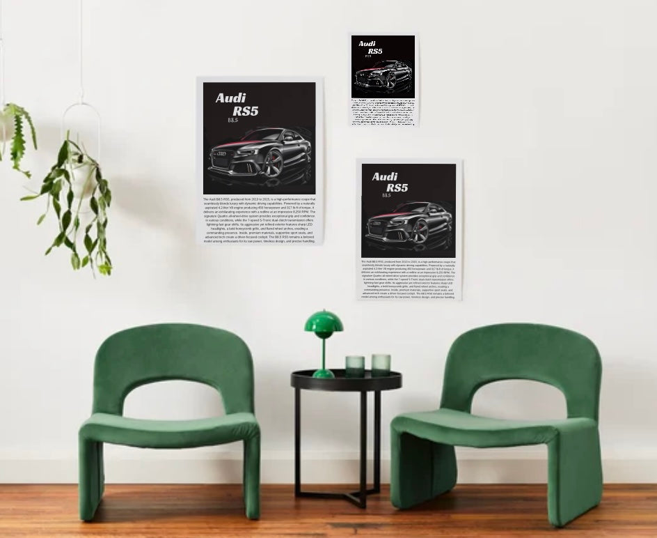 Audi B8.5 RS5 Poster