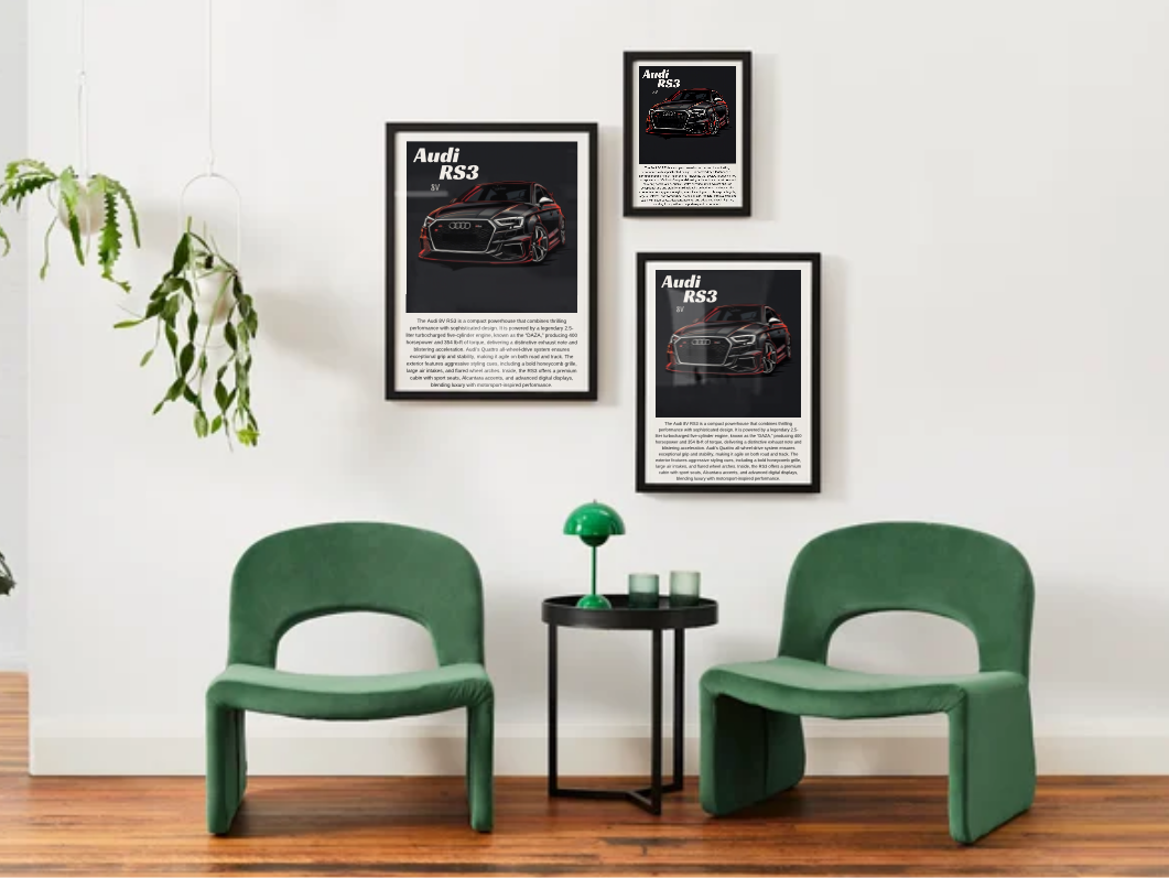 Audi RS3 Poster