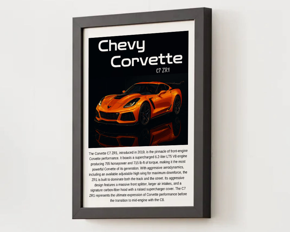 C7 Corvette ZR1 Poster
