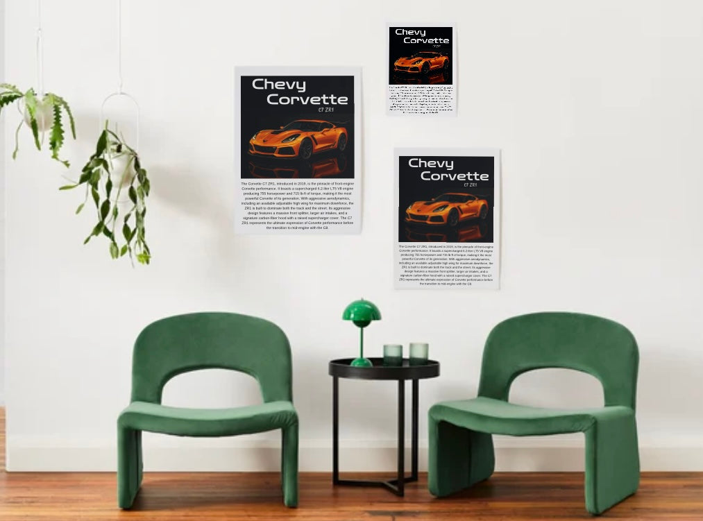 C7 Corvette ZR1 Poster