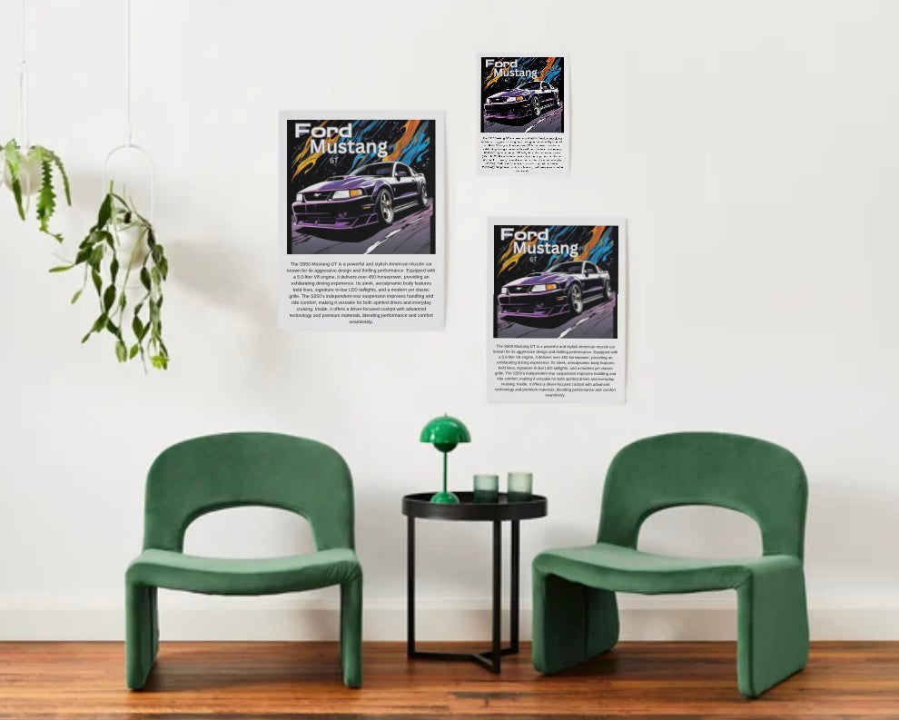 Ford Mustang GT SN95 Poster