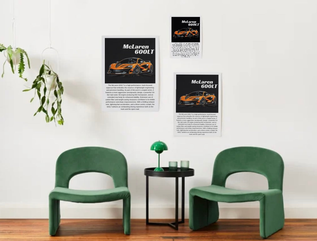 McLaren 600LT Poster