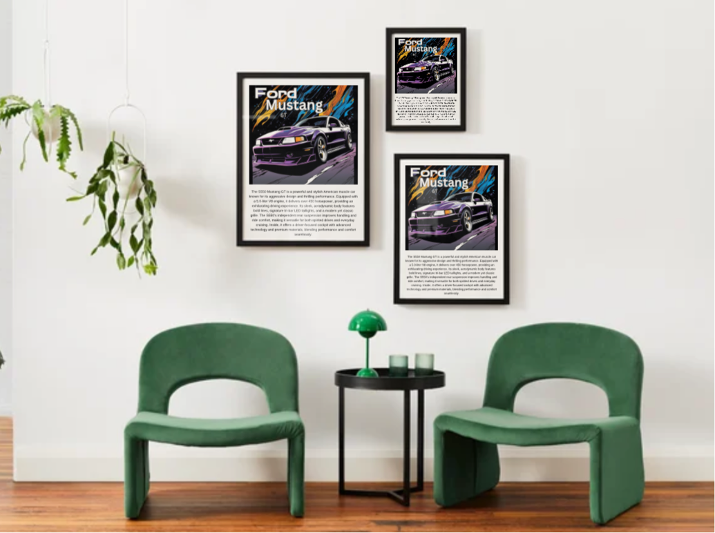 Ford Mustang Poster