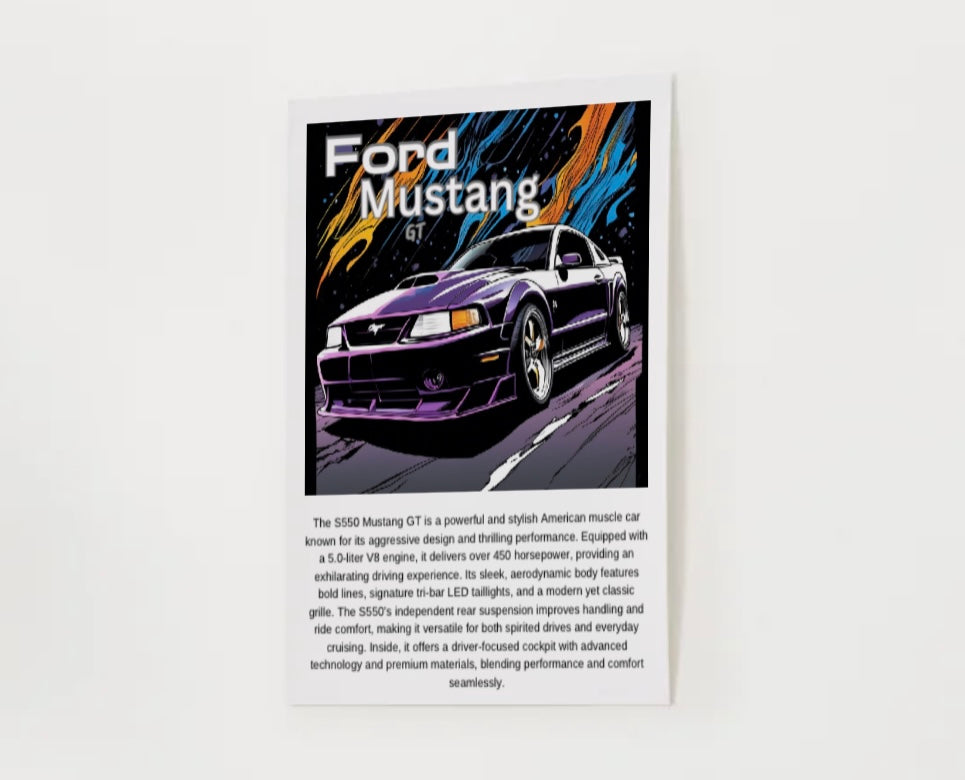 Ford Mustang GT SN95 Poster
