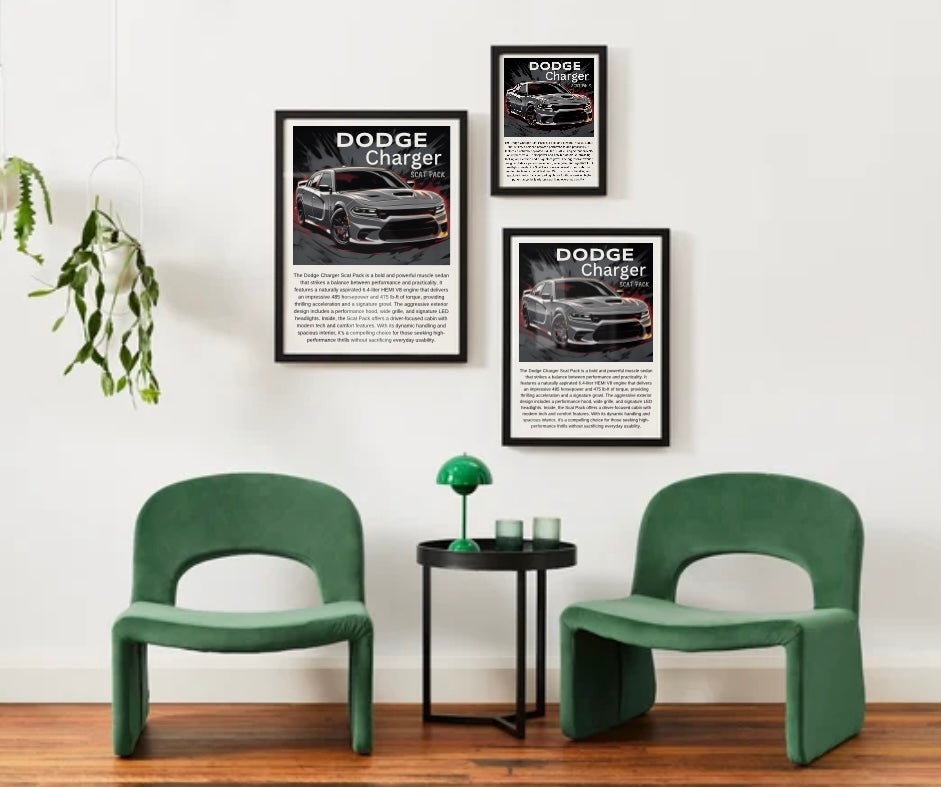 Dodge Charger Scat Pack Poster