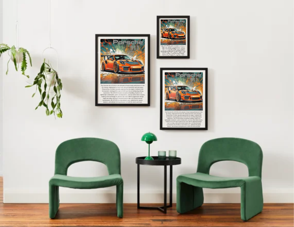 Porsche GT3 RS Poster