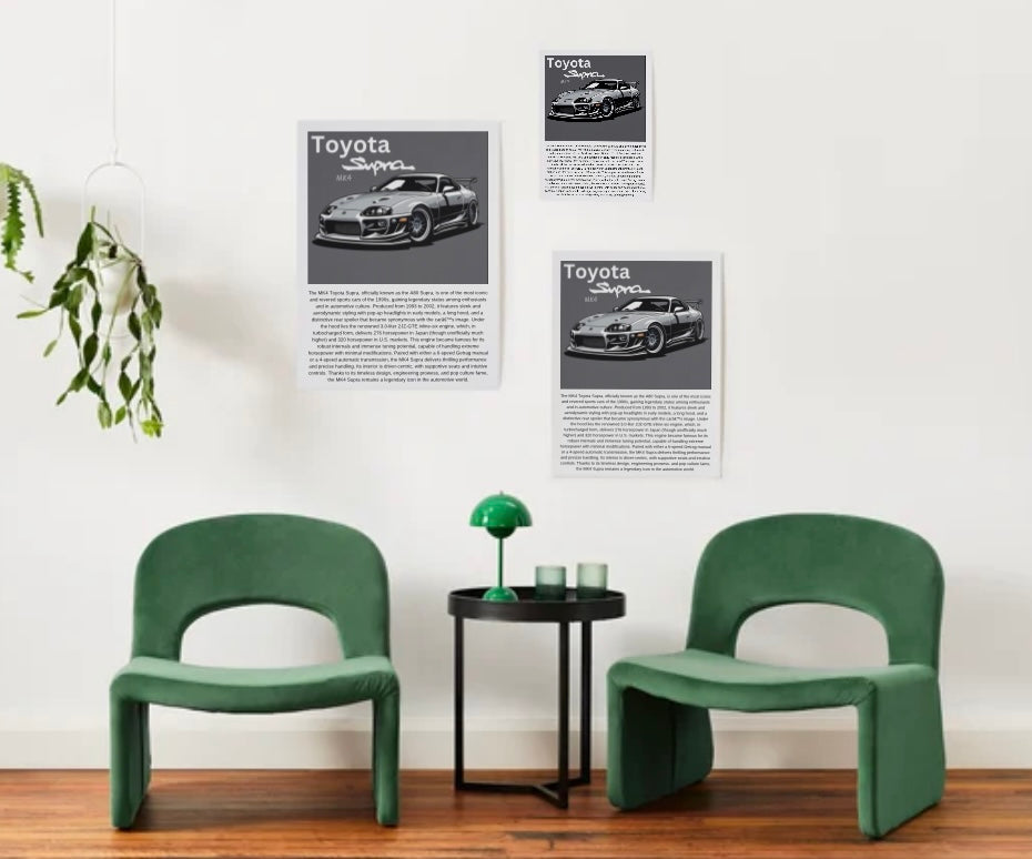 Toyota MK4 Supra Poster