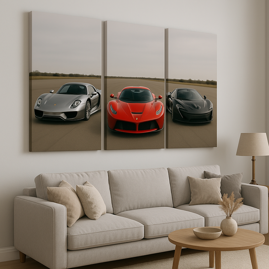 CUSTOM 3 Piece Canvas Art Work