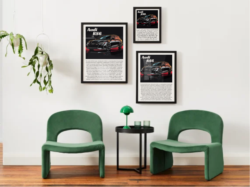 Audi C8 RS6 Poster