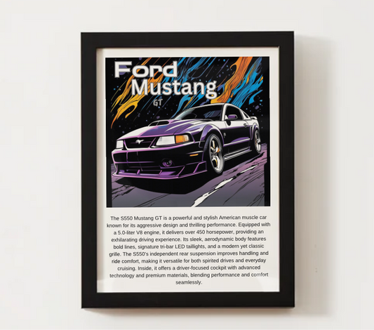 Ford Mustang Poster