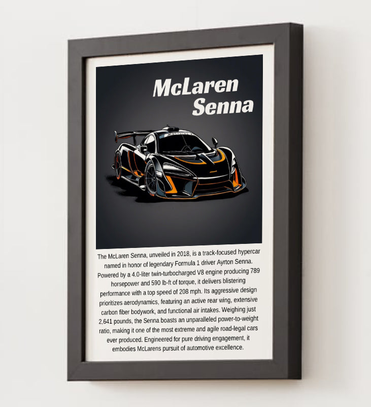 Custom Car Poster