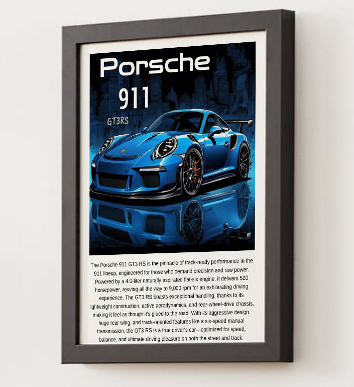 Custom Car Poster